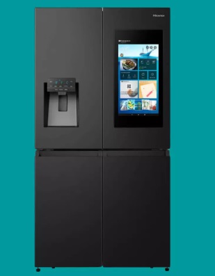 Hisense Cross Door Refrigerator 538L PureFlat Smart