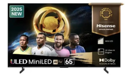 Hisense TV ULED 65 Inch U6Q 4K Smart Mini LED