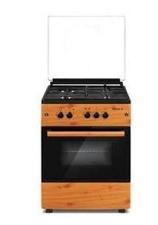 Maxi 50*50 4 Burner Gas Cooker Basic Black Gray